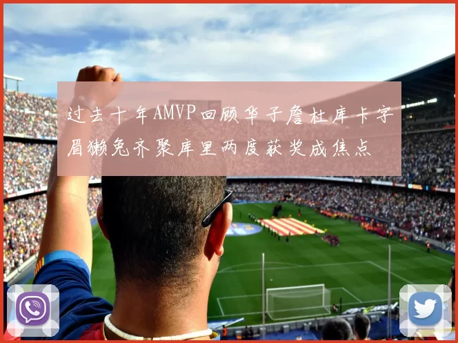 过去十年AMVP回顾华子詹杜库卡字眉獭兔齐聚库里两度获奖成焦点